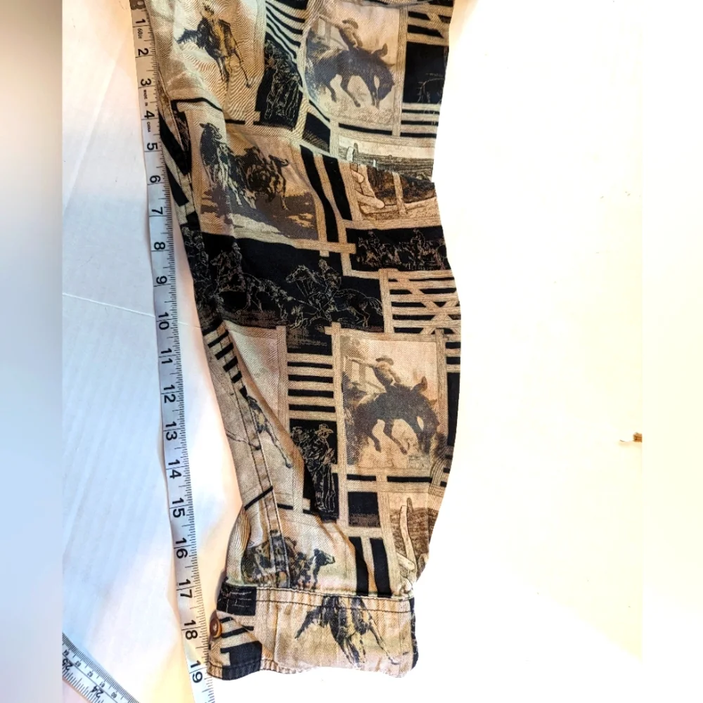 Men's Bit & Bridle Outfitters Long Sleeve Button Up Shirt Size Large